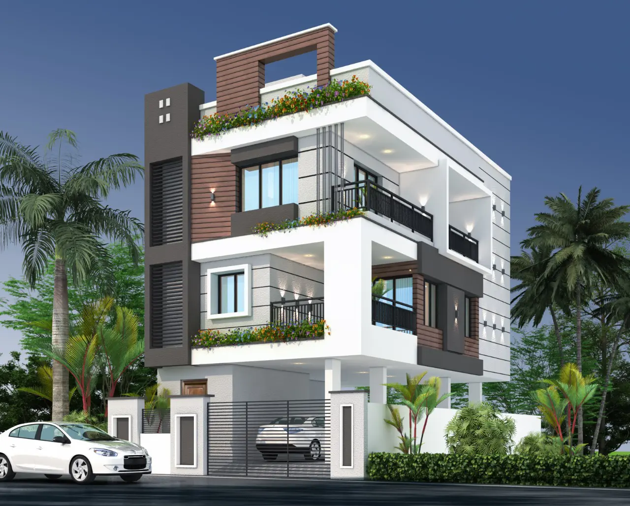 Featured Project: Minimalist bathroom interior render