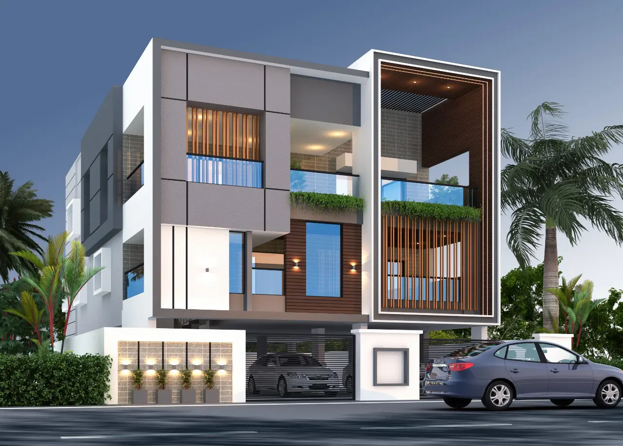 Featured Project: Modern living room interior design render